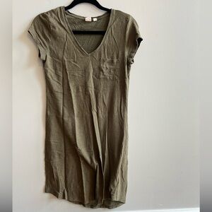 GAP Forest Green tshirt dress size small